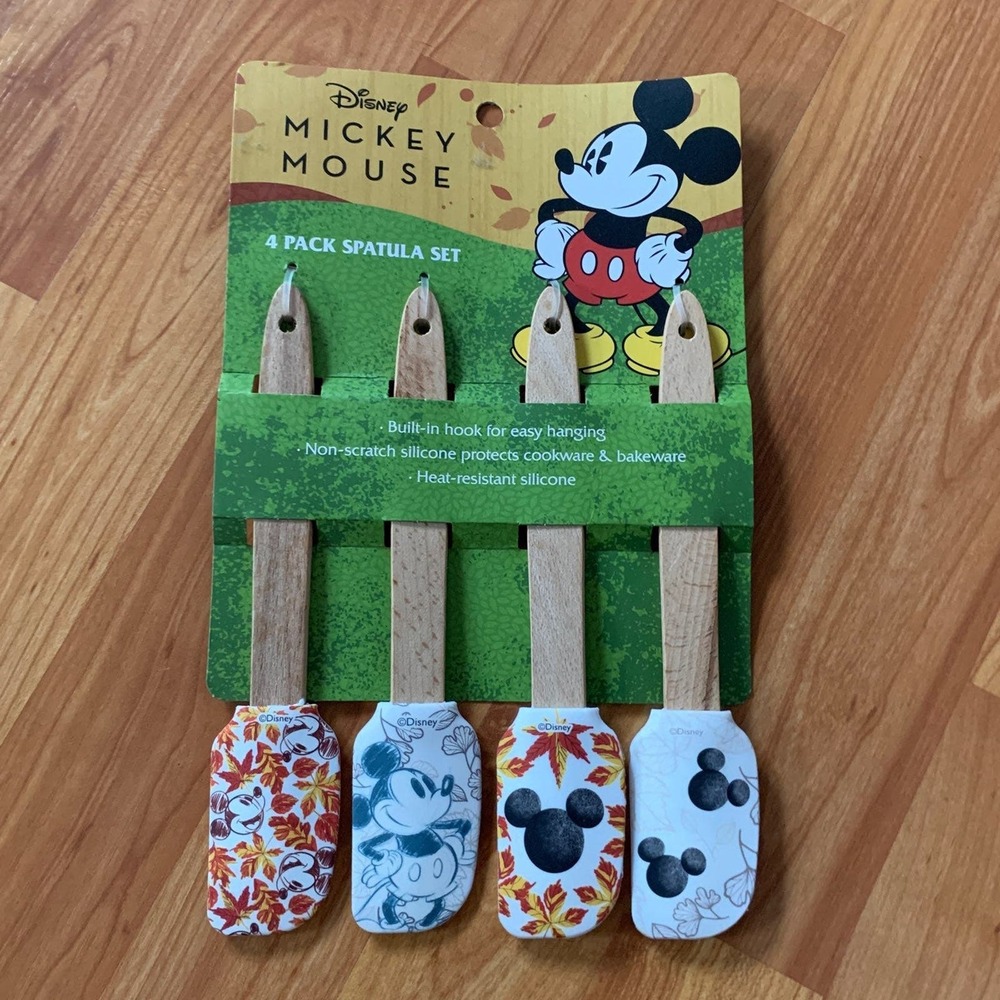 Disney Mickey Mouse 4 pack‎ Spatula set